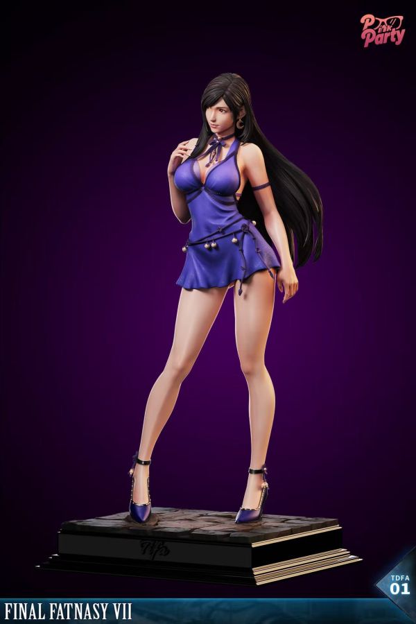 【預購】pinkparty 女神蒂法 最終幻想 心蹤,shinzou,GK,雕像,公仔,玩具,模型,一番賞,GK模型,GK雕像
