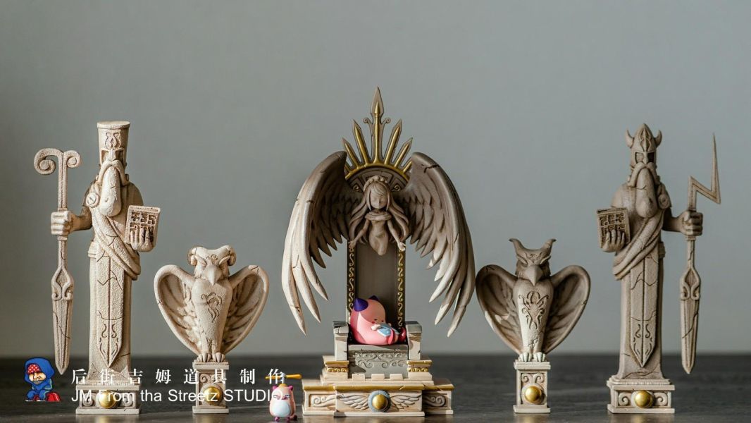 【預購】後街吉姆 皮卡啾神殿雕像 楓之谷 心蹤,shinzou,GK,雕像,公仔,玩具,模型,一番賞,GK模型,GK雕像