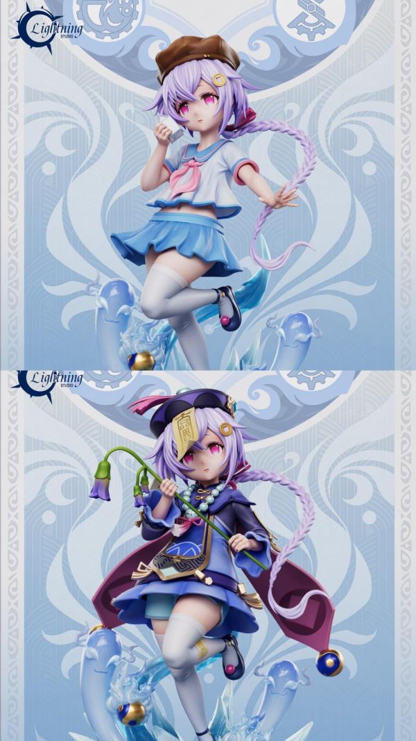 【預購】光芒 Lightning 殭屍女孩 七七 原神 心蹤,shinzou,GK,雕像,公仔,玩具,模型,一番賞,GK模型,GK雕像