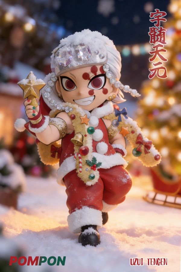 【預購】絨絨 PomPon 音柱聖誕組 鬼滅之刃 心蹤,shinzou,GK,雕像,公仔,玩具,模型,一番賞,GK模型,GK雕像