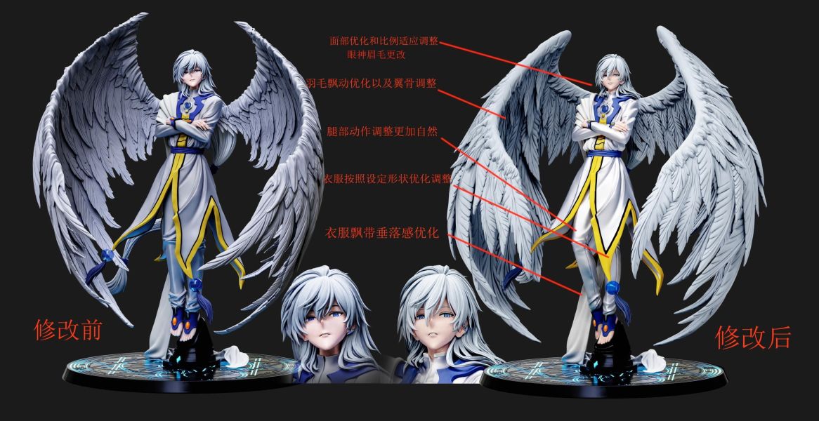 【預購】BBSD 審判者月 月之守護者 庫洛魔法使 心蹤,shinzou,GK,雕像,公仔,玩具,模型,一番賞,GK模型,GK雕像