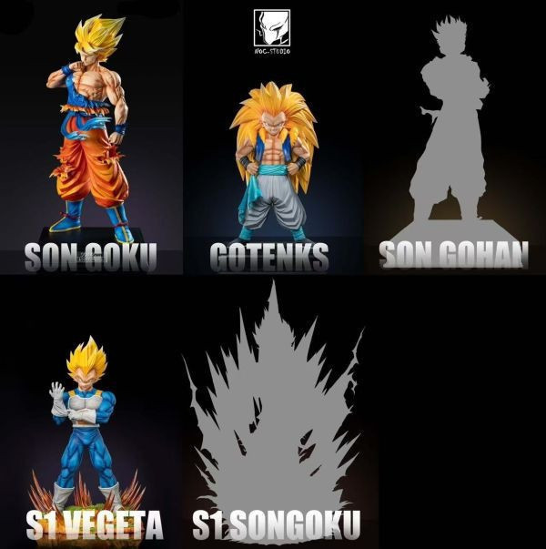 【預購】Noc 超三悟天克斯 七龍珠 心蹤,shinzou,GK,雕像,公仔,玩具,模型,一番賞,GK模型,GK雕像
