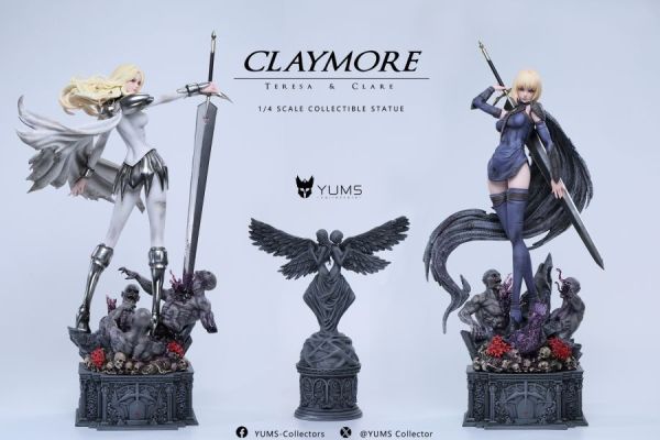 【預購】YUMS 雙子女神 大劍 心蹤,shinzou,GK,雕像,公仔,玩具,模型,一番賞,GK模型,GK雕像