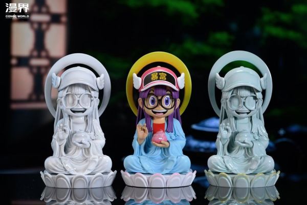 【預購】漫界 觀音好運阿拉蕾 三配色 怪博士與機器娃娃 心蹤,shinzou,GK,雕像,公仔,玩具,模型,一番賞,GK模型,GK雕像