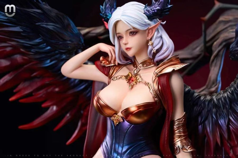 【預購】原創授權 MU 焰魔 朱迪 四版本 雙比例 惡魔第一彈 心蹤,shinzou,GK,雕像,公仔,玩具,模型,一番賞,GK模型,GK雕像