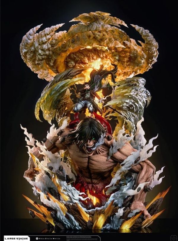 【預購】Hertz 殘雲 艾連 進擊的巨人 心蹤,shinzou,GK,雕像,公仔,玩具,模型,一番賞,GK模型,GK雕像