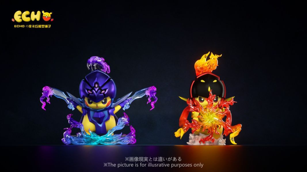 【預購】ECHO丨寶可夢 神奇寶貝 蒼炎刃鬼&紅蓮鎧騎 變裝皮卡丘 心蹤 𝑺𝒉𝒊𝒏𝒁𝒐𝒖,心蹤,ShinZou,心蹤GK,心粽GK,心綜GK,心縱GK,新宗GK,新縱GK,新粽GK,新蹤GK,火影忍者GK,海賊王GK,七龍珠GK,巨人GK,間諜家家酒GK,咒術迴戰GK,GK