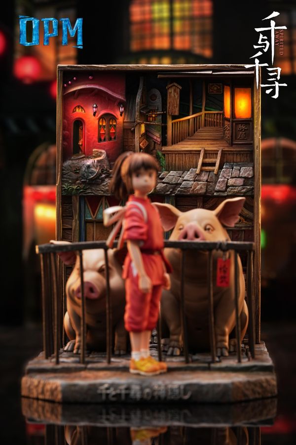 【預購】OPM 浮雕立繪系列 千與千尋 神隱少女 宮崎駿 心蹤,shinzou,GK,雕像,公仔,玩具,模型,一番賞,GK模型,GK雕像
