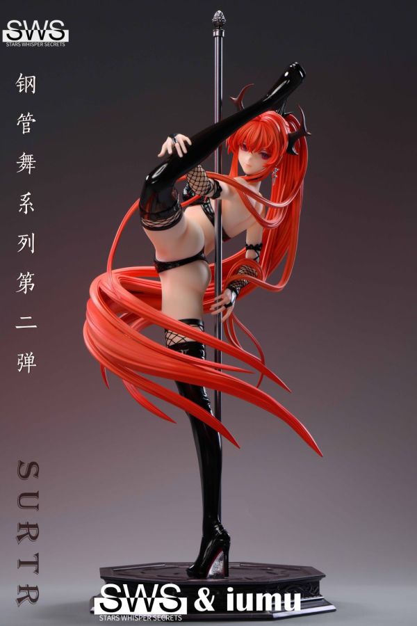 【預購】SWS×iumu 鋼管舞史爾特er 42 明日方舟 心蹤,shinzou,GK,雕像,公仔,玩具,模型,一番賞,GK模型,GK雕像