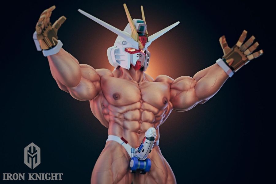 【預購】鐵騎士 IRON KNIGHT 自由戰士 機動戰士鋼彈 心蹤,shinzou,GK,雕像,公仔,玩具,模型,一番賞,GK模型,GK雕像