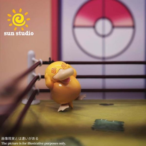 【預購】SUN 失去戰鬥能力可達鴨 三配色 寶可夢 神奇寶貝 心蹤,shinzou,GK,雕像,公仔,玩具,模型,一番賞,GK模型,GK雕像