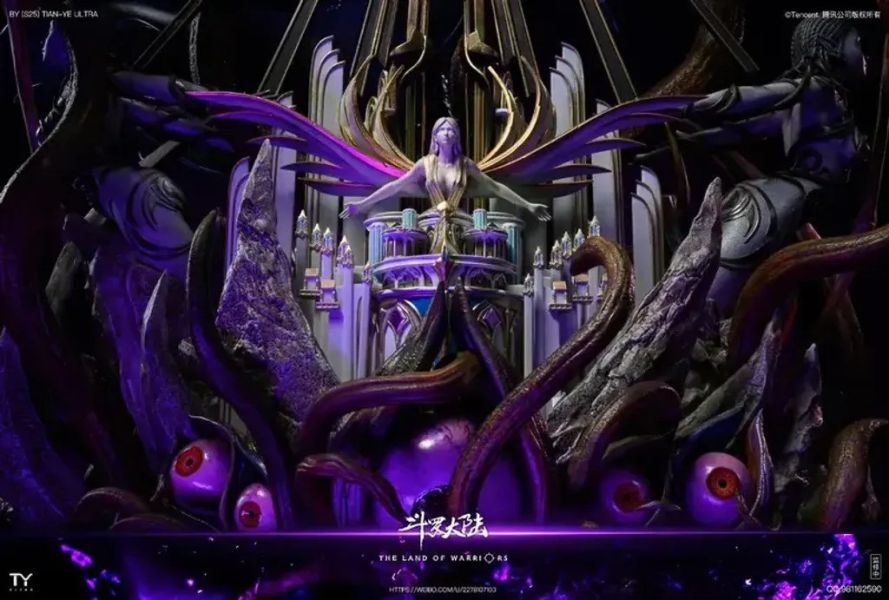 【預購】正版授權 TYultra×騰訊視頻 羅剎神 比比東 斗羅大陸 心蹤,shinzou,GK,雕像,公仔,玩具,模型,一番賞,GK模型,GK雕像