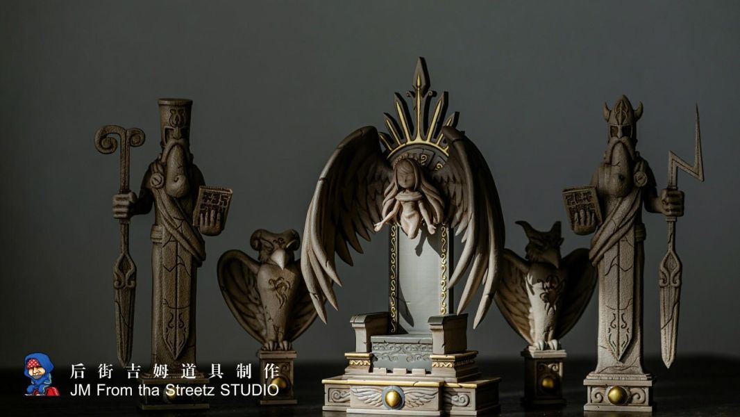 【預購】後街吉姆 皮卡啾神殿雕像 楓之谷 心蹤,shinzou,GK,雕像,公仔,玩具,模型,一番賞,GK模型,GK雕像