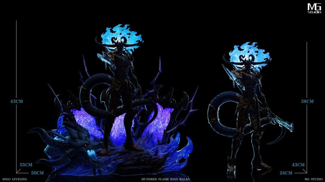 【預購】MG 百焰君王 巴蘭 我獨自升級 心蹤,shinzou,GK,雕像,公仔,玩具,模型,一番賞,GK模型,GK雕像