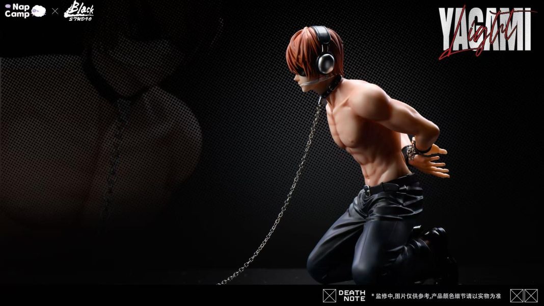 【預購】BLACK×Nap Camp 眠眠谷鋪 夜神月 死亡筆記本 心蹤,shinzou,GK,雕像,公仔,玩具,模型,一番賞,GK模型,GK雕像