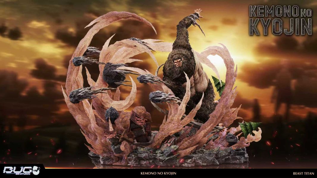 【預購】BUG 漏洞 猴子扔石頭 獸巨 進擊的巨人 心蹤,shinzou,GK,雕像,公仔,玩具,模型,一番賞,GK模型,GK雕像