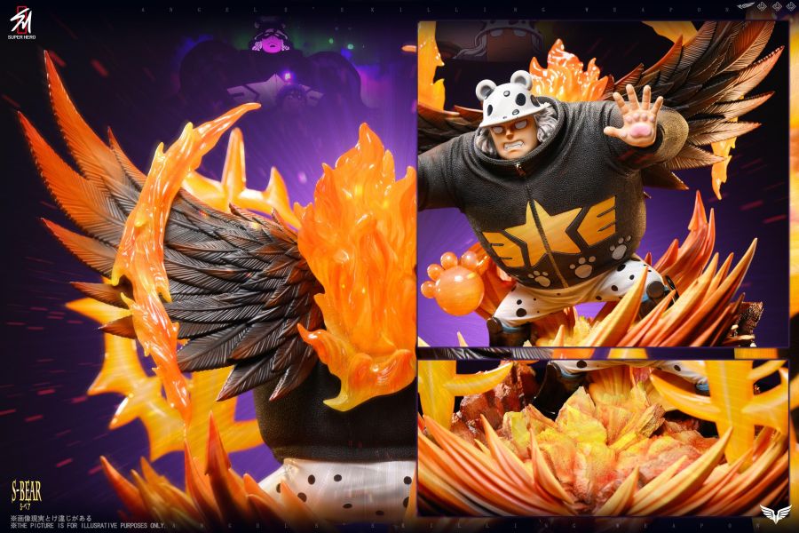 【預購】Super Hero 超英 熾天使 S熊 海賊王 心蹤,shinzou,GK,雕像,公仔,玩具,模型,一番賞,GK模型,GK雕像
