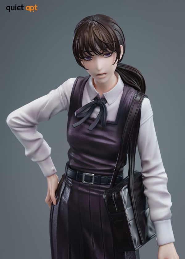 【預購】QuietArt 三鷹朝 三鷹夜 鏈鋸人 心蹤,shinzou,GK,雕像,公仔,玩具,模型,一番賞,GK模型,GK雕像