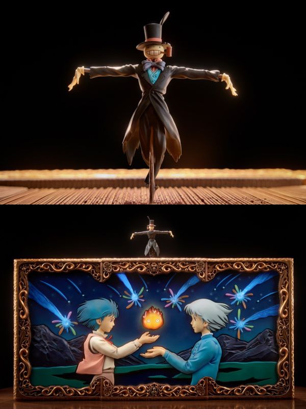 【預購】作伴 ZUOBAN 美術館系列第四彈 霍爾的移動城堡 宮崎駿 心蹤,shinzou,GK,雕像,公仔,玩具,模型,一番賞,GK模型,GK雕像