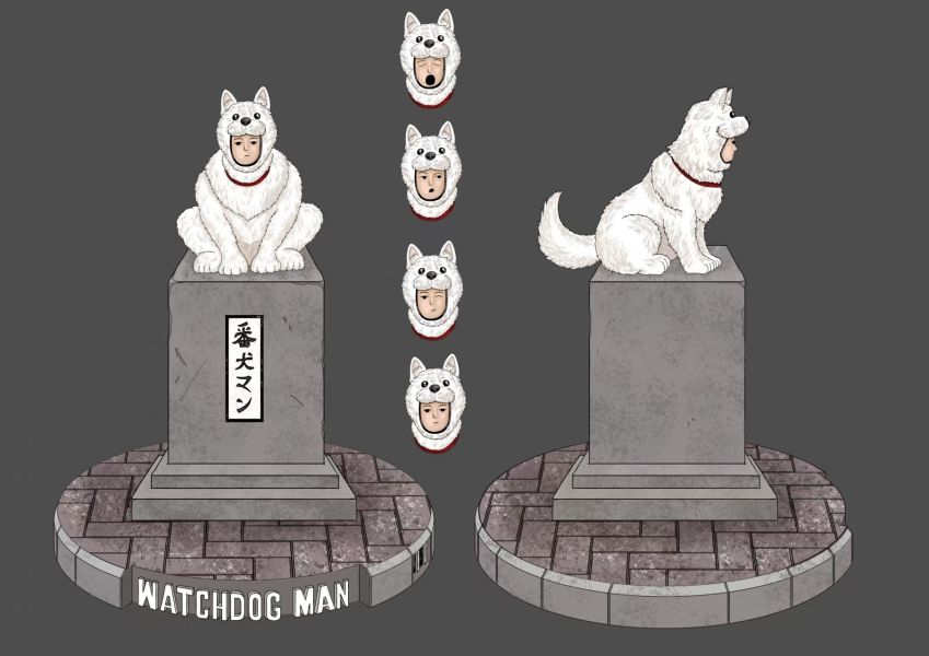 【預購】舜力 警犬俠 三版本 一拳超人 心蹤,shinzou,GK,雕像,公仔,玩具,模型,一番賞,GK模型,GK雕像