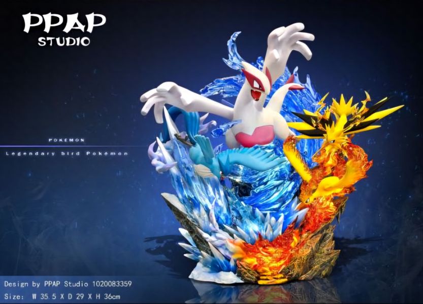 【預購】PPAP丨寶可夢 神奇寶貝 洛奇亞+三聖鳥 火焰鳥 急凍鳥 閃電鳥 三配色 神獸系列第二彈 心蹤 𝑺𝒉𝒊𝒏𝒁𝒐𝒖,心蹤,ShinZou,心蹤GK,心粽GK,心綜GK,心縱GK,新宗GK,新縱GK,新粽GK,新蹤GK,火影忍者GK,海賊王GK,七龍珠GK,巨人GK,間諜家家酒GK,咒術迴戰GK,GK