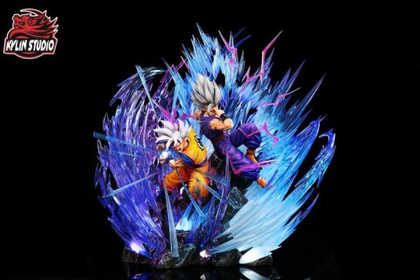 【預購】kylin 最強父子波 自在悟空 野獸悟飯 七龍珠 心蹤,shinzou,GK,雕像,公仔,玩具,模型,一番賞,GK模型,GK雕像
