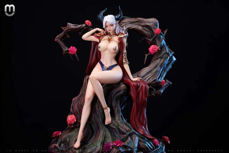 【預購】原創授權 MU 焰魔 朱迪 四版本 雙比例 惡魔第一彈 心蹤,shinzou,GK,雕像,公仔,玩具,模型,一番賞,GK模型,GK雕像