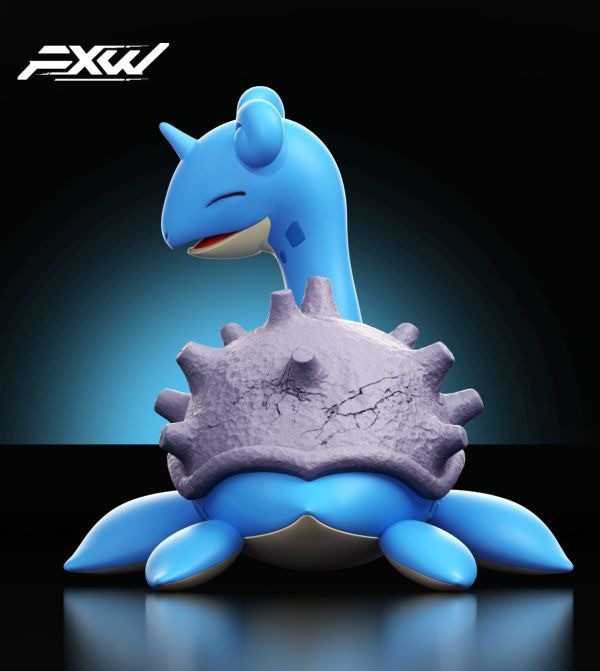 【台灣現貨】FXW 寵溺乘龍 潮玩系列第五彈 寶可夢 神奇寶貝 心蹤,shinzou,GK,雕像,公仔,玩具,模型,一番賞,GK模型,GK雕像