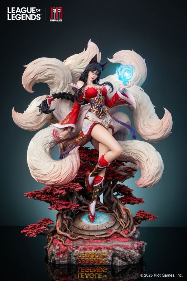 【預購】集美殿堂 九尾妖狐 阿璃 英雄聯盟 心蹤,shinzou,GK,雕像,公仔,玩具,模型,一番賞,GK模型,GK雕像