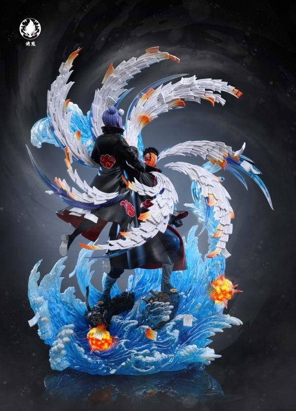 【預購】燃點 Ran Dian 帶土vs小南 曉組織共鳴 火影忍者 心蹤,shinzou,GK,雕像,公仔,玩具,模型,一番賞,GK模型,GK雕像