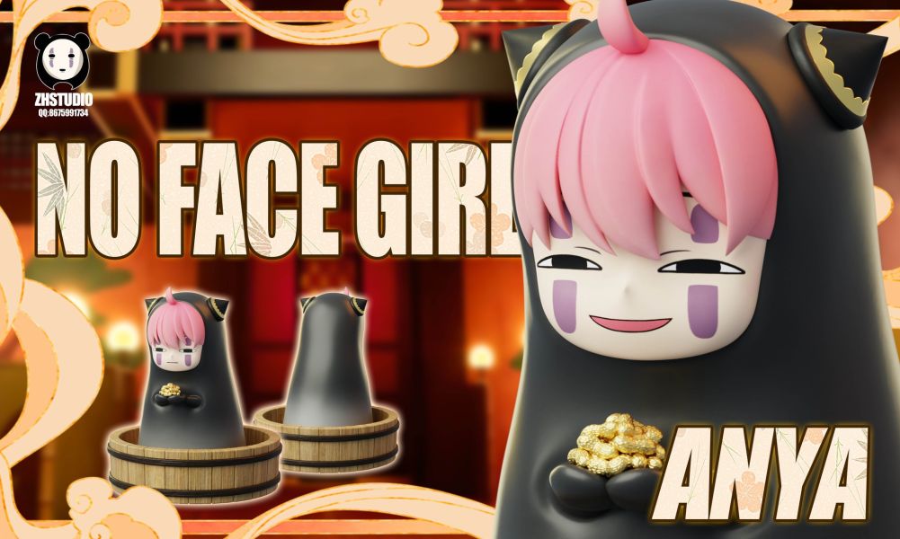 【預購】整活 無臉男安妮亞 間諜家家酒 神隱少女 宮崎駿 心蹤,shinzou,GK,雕像,公仔,玩具,模型,一番賞,GK模型,GK雕像