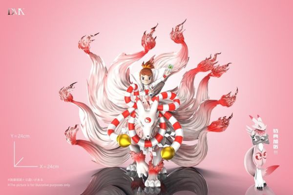 【預購】DMX 九尾狐 留姬 妖狐獸 數碼寶貝 心蹤,shinzou,GK,雕像,公仔,玩具,模型,一番賞,GK模型,GK雕像