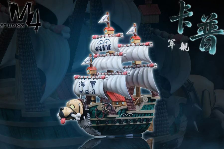 【預購】M4 卡普海軍船 卡普軍艦 海賊王 心蹤,shinzou,GK,雕像,公仔,玩具,模型,一番賞,GK模型,GK雕像