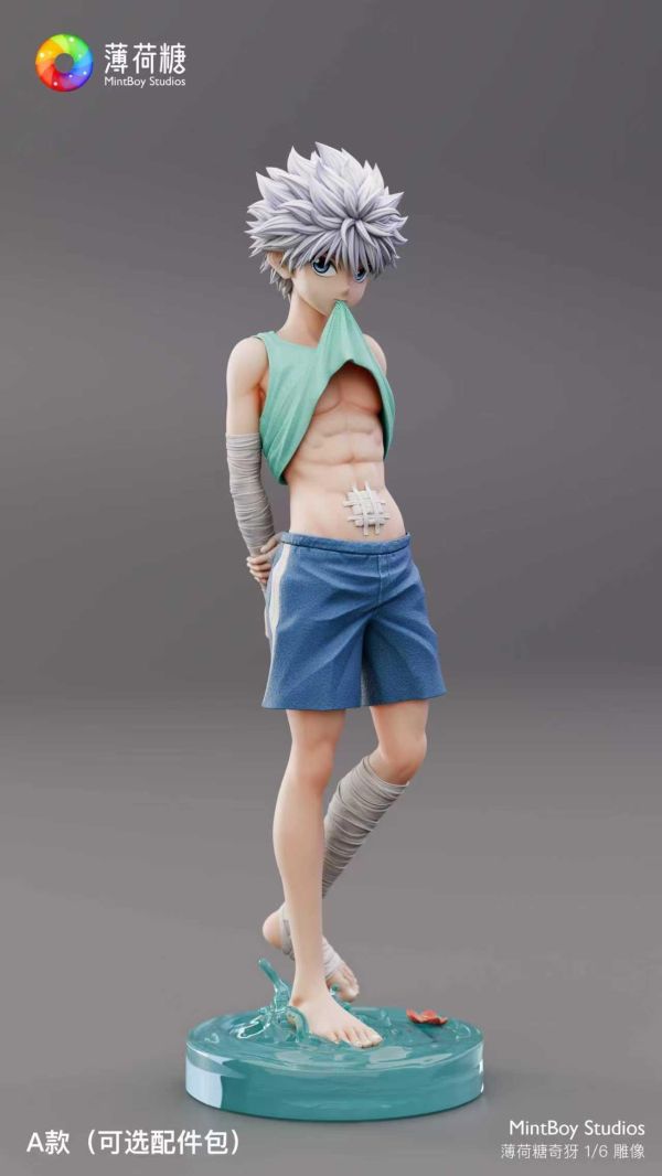 【預購】薄荷糖 MintBoy 奇犽 全職獵人 心蹤,shinzou,GK,雕像,公仔,玩具,模型,一番賞,GK模型,GK雕像