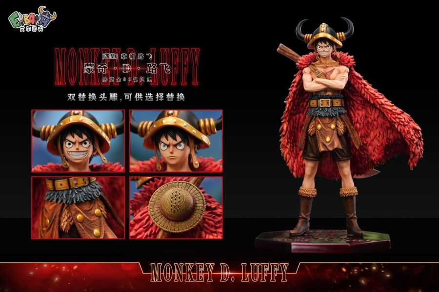 【預購】艾爾巴夫 Elbaph 巨人島 魯夫 海賊王 心蹤,shinzou,GK,雕像,公仔,玩具,模型,一番賞,GK模型,GK雕像
