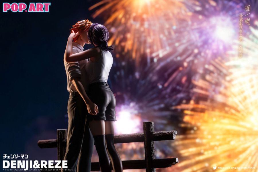 【預購】POP ART 蕾塞 電次 鏈鋸人 心蹤,shinzou,GK,雕像,公仔,玩具,模型,一番賞,GK模型,GK雕像