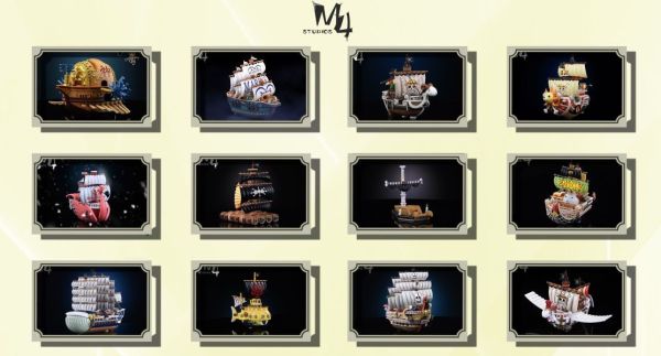 【預購】M4 草帽船 飛行前進梅利號 海賊王 心蹤,shinzou,GK,雕像,公仔,玩具,模型,一番賞,GK模型,GK雕像