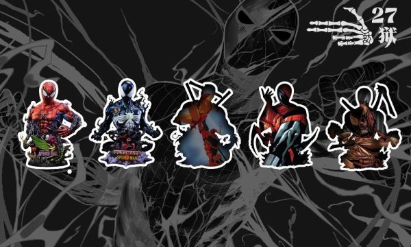 【預購】27獄 蜘蛛人共生體胸像 Marvel漫威 心蹤,shinzou,GK,雕像,公仔,玩具,模型,一番賞,GK模型,GK雕像