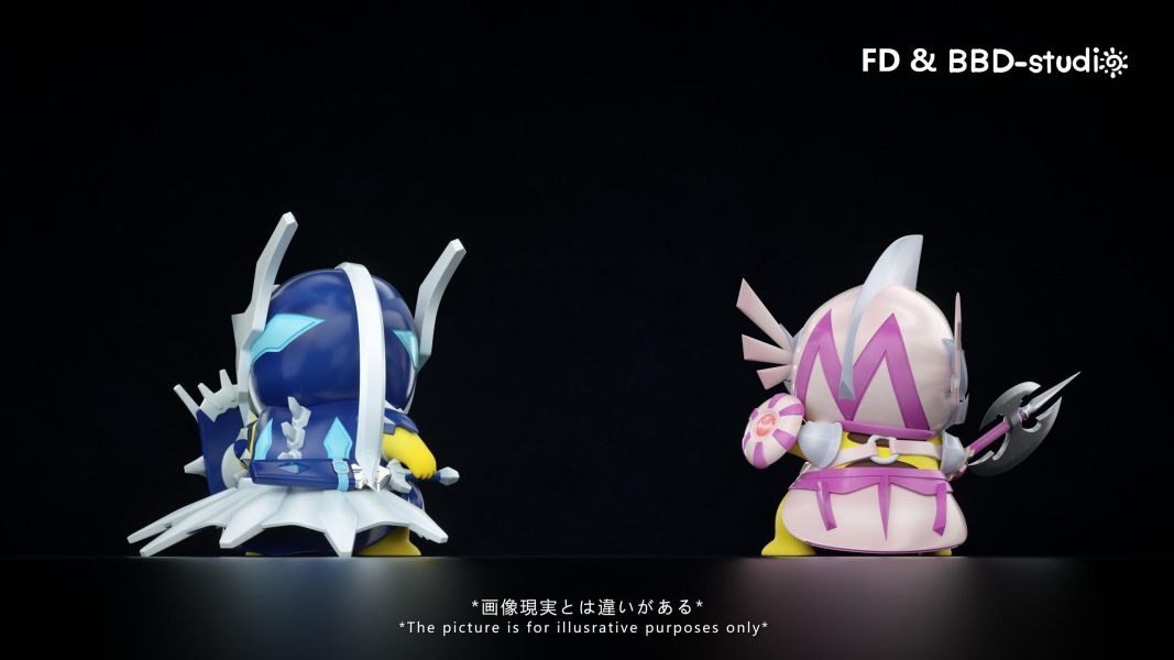 【預購】FD×BBD 百寶袋 時空雙神變皮 寶可夢 心蹤,shinzou,GK,雕像,公仔,玩具,模型,一番賞,GK模型,GK雕像
