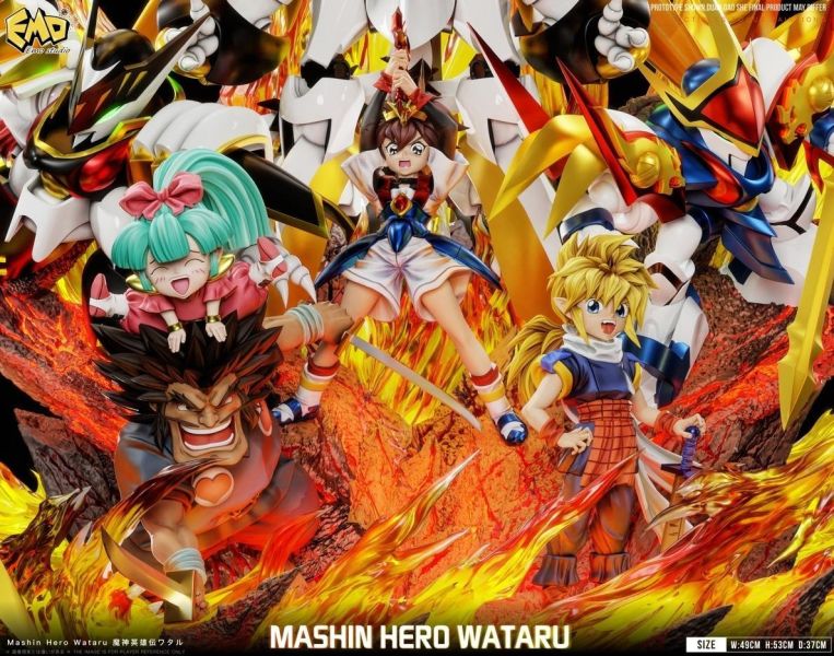 【預購】Emo工作室 必殺 登龍劍 魔神英雄傳 心蹤,shinzou,GK,雕像,公仔,玩具,模型,一番賞,GK模型,GK雕像