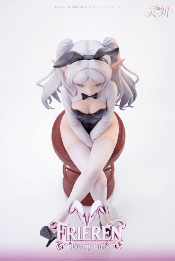 【預購】靈妍 兔女郎芙莉蓮 葬送的芙莉蓮 心蹤,shinzou,GK,雕像,公仔,玩具,模型,一番賞,GK模型,GK雕像