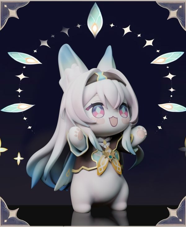 【預購】潮社 Q版流螢喵 崩壞:星穹鐵道 心蹤,shinzou,GK,雕像,公仔,玩具,模型,一番賞,GK模型,GK雕像