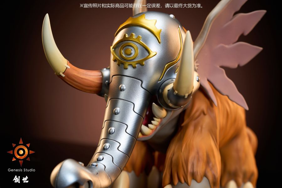 【預購】創世 長毛象獸 數碼寶貝 心蹤,shinzou,GK,雕像,公仔,玩具,模型,一番賞,GK模型,GK雕像
