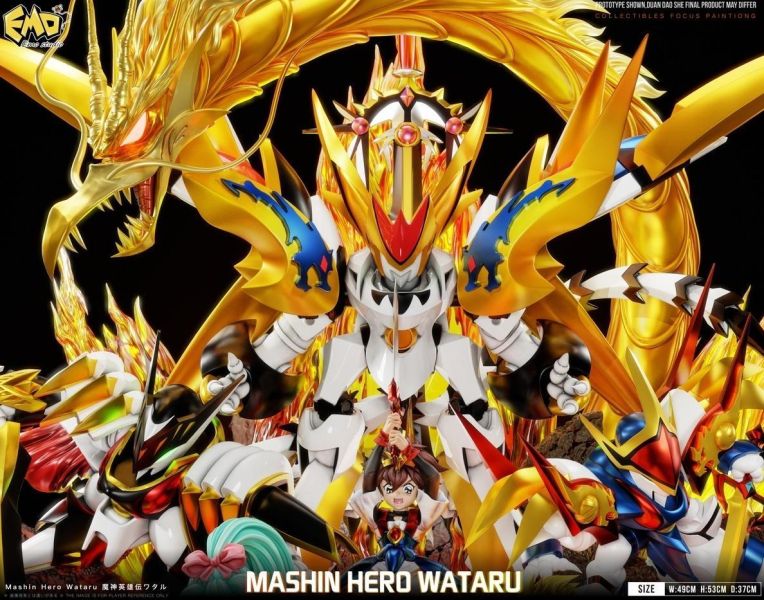 【預購】Emo工作室 必殺 登龍劍 魔神英雄傳 心蹤,shinzou,GK,雕像,公仔,玩具,模型,一番賞,GK模型,GK雕像