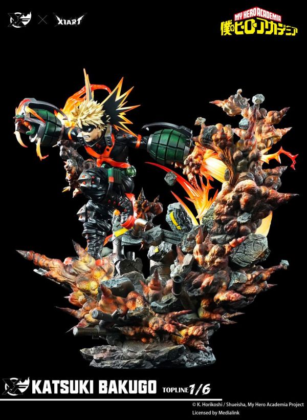 【預購】正版授權 XFire 爆豪勝己 我的英雄學院 心蹤,shinzou,GK,雕像,公仔,玩具,模型,一番賞,GK模型,GK雕像