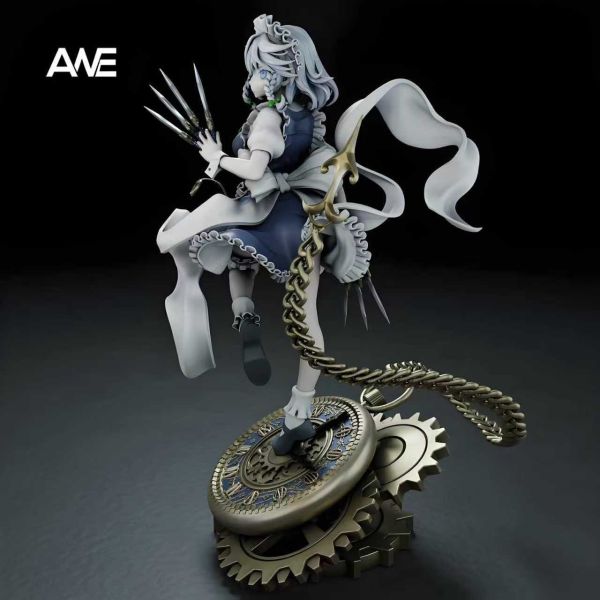 【預購】ANE 十六夜咲夜 東方Project 心蹤,shinzou,GK,雕像,公仔,玩具,模型,一番賞,GK模型,GK雕像