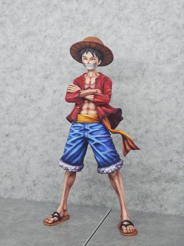 【預購】AW 抱胸橡皮人 魯夫 海賊王 心蹤,shinzou,GK,雕像,公仔,玩具,模型,一番賞,GK模型,GK雕像
