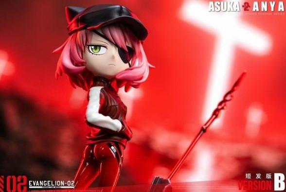 【預購】RX 明日香安妮亞 間諜家家酒 EVA新世紀福音戰士 心蹤,shinzou,GK,雕像,公仔,玩具,模型,一番賞,GK模型,GK雕像