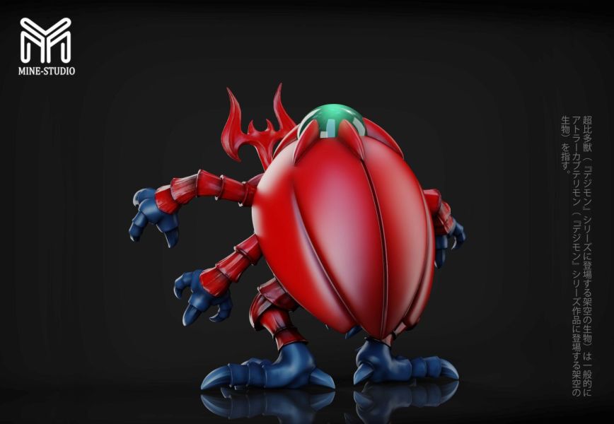 【預購】MINE 超比多獸 數碼寶貝 心蹤,shinzou,GK,雕像,公仔,玩具,模型,一番賞,GK模型,GK雕像