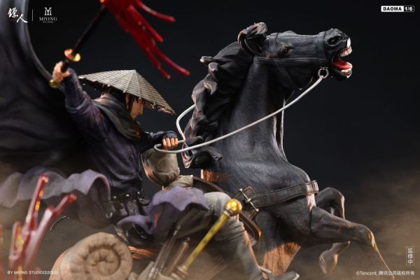 【預購】米英×騰訊視頻 刀馬 小七 鏢人 心蹤,shinzou,GK,雕像,公仔,玩具,模型,一番賞,GK模型,GK雕像